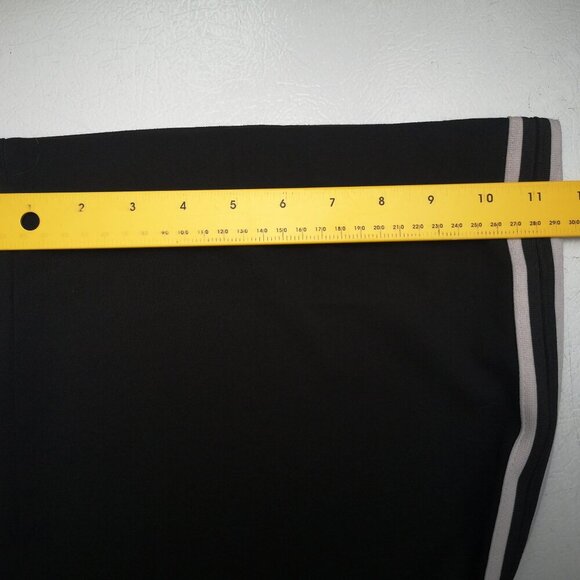 Rachel Rachel Roy Ladies Size Medium Black w/ White Stripes Track Pants - Picture 10 of 10